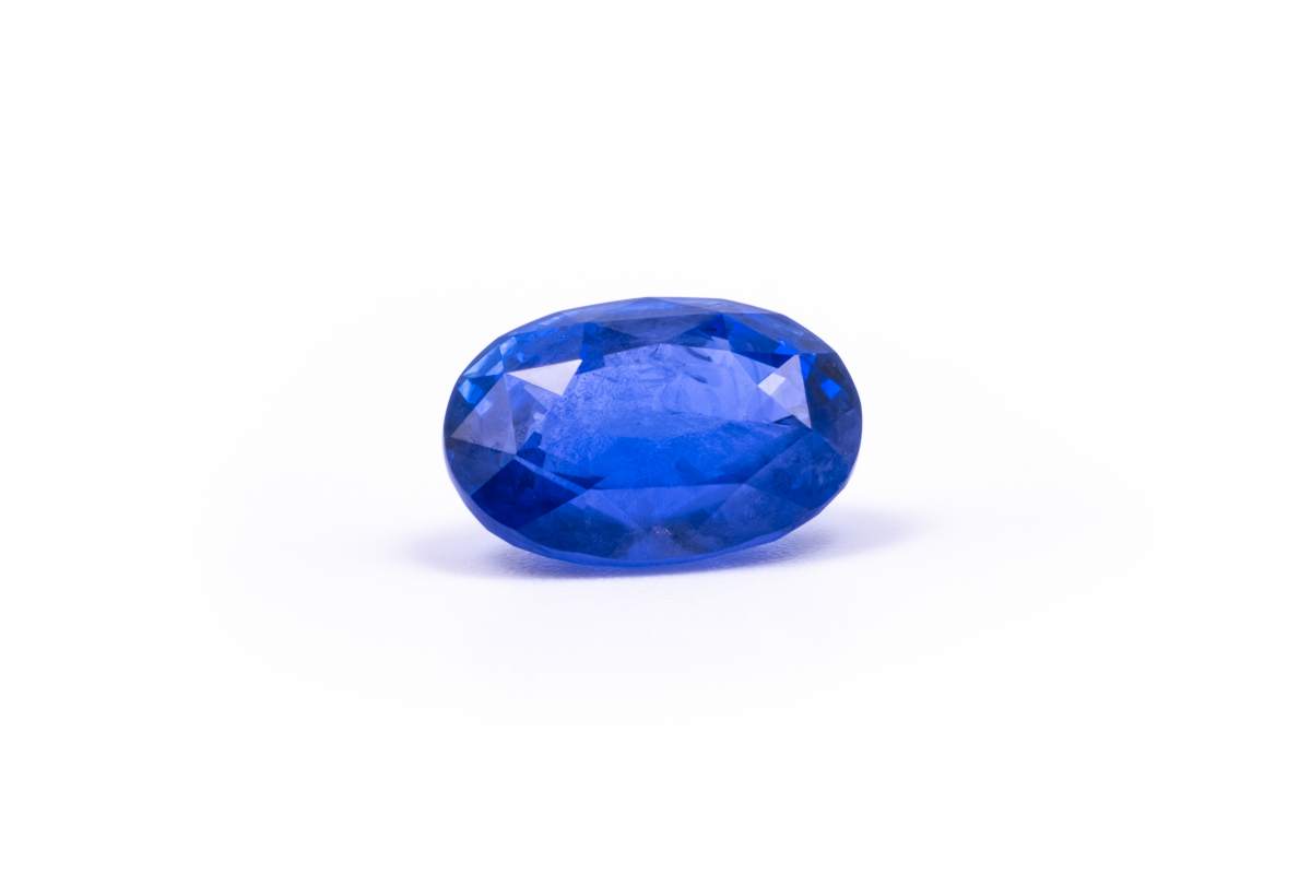 8.096 Carat Blue Sapphire